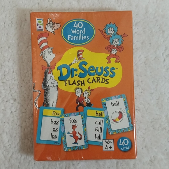 Dr. Seuss Book & Flash Card Sets. NEW - Picture 7 of 7